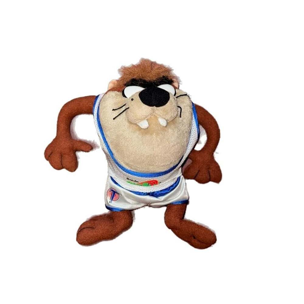 1996 Vintage Looney Tunes Space Jam Taz Plush McDonald's Toy